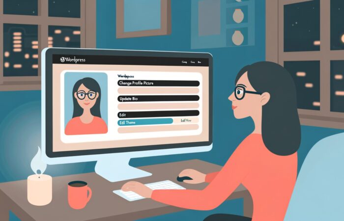 personalizing your wordpress profile for authenticity