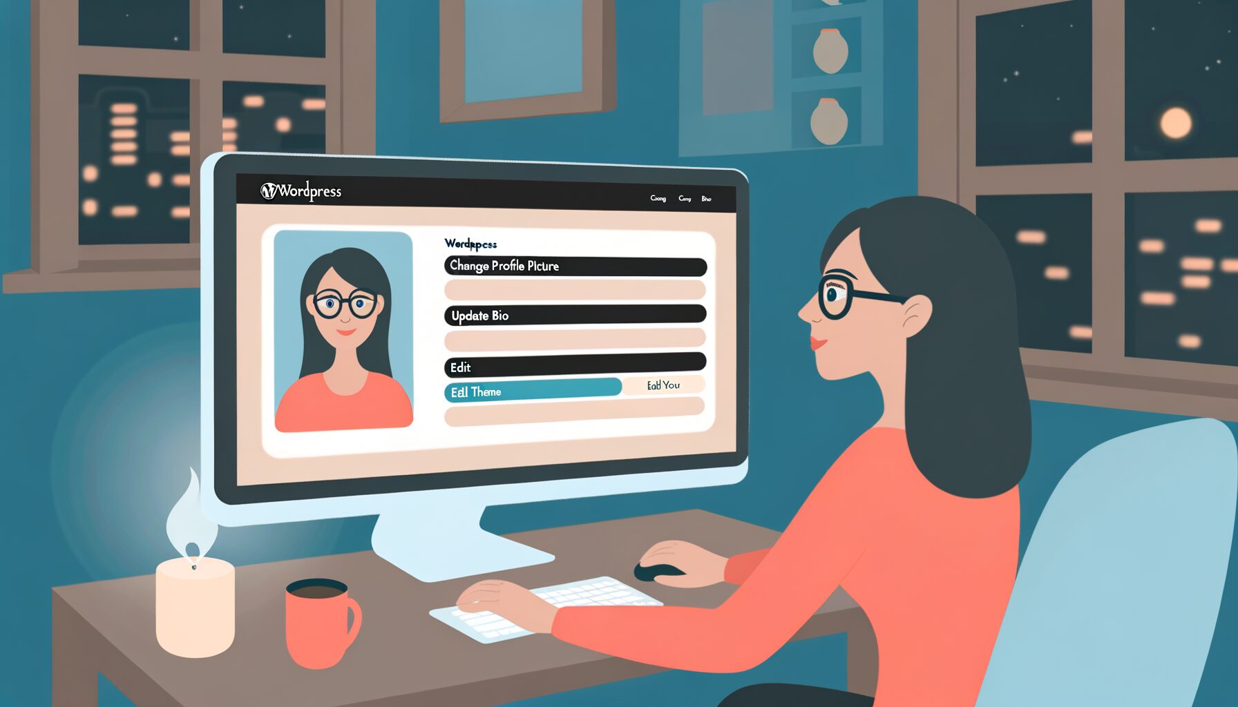 personalizing your wordpress profile for authenticity