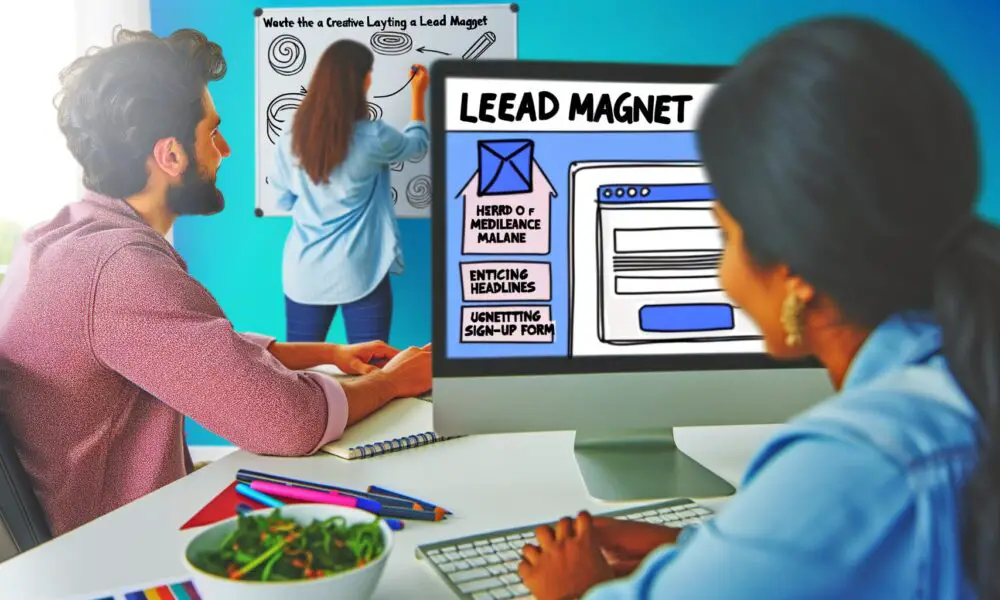 creating lead magnets to encourage email sign ups